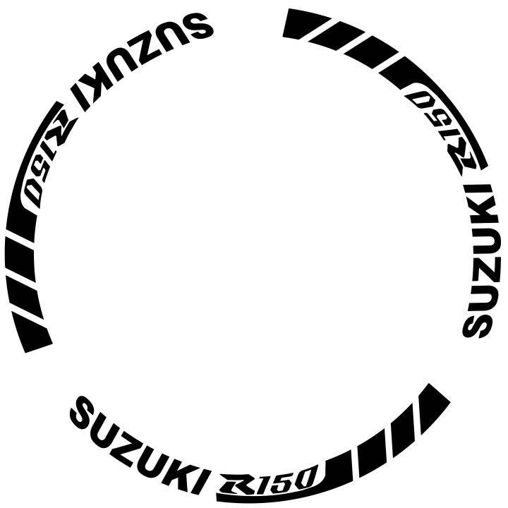 Suzuki raider R150 Mags sticker decals set for 2 mags front and rear ...