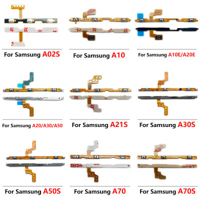 50ชิ้น Kuasa Hidupmati Butang Butang Kelantangan Butang Kekunci Flex สำหรับ Samsung A10S A20S A02S A10 A20E A21S A30S A50S A70S A30 A50