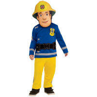 ใหม่ Fireman Sam เครื่องแต่งกายเด็กวันเด็กปาร์ตี้แต่งตัว Fire Fighter Uniform