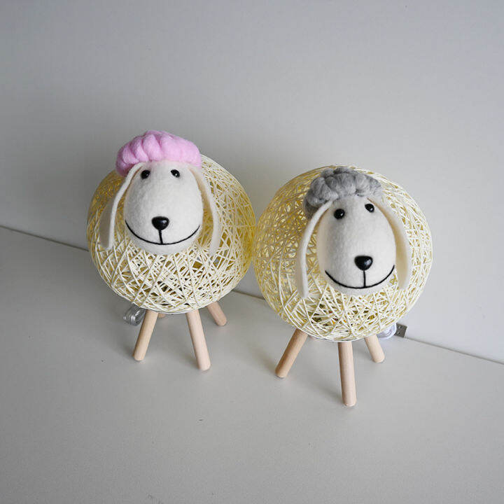 dropshipping-sheep-led-night-light-hand-woven-lampshade-moon-lamp-cute-sleep-bedroom-bedside-decoration-animals-night-lamp