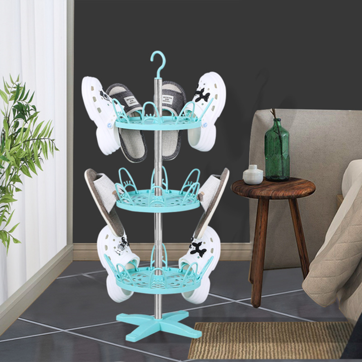 3-tier-shoe-stand-shoe-organizer-rotating-shoe-rack-vertical-shoe-storage-3-tier-shoe-stand-shoe-display-rack-space-saving-shoe-holder-stable-shoe-hanger-large-capacity-shoe-rack-versatile-shoe-tree-s