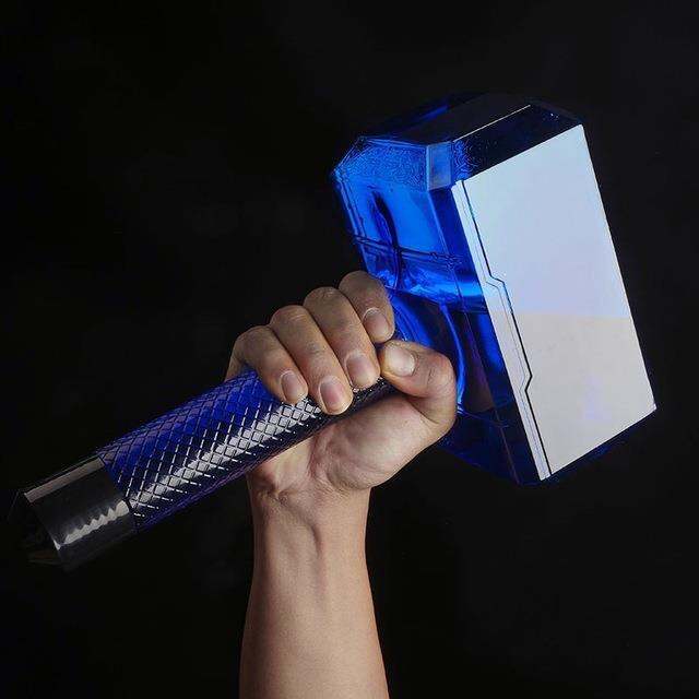 thors-hammer-hammer-large-capacity-sports-water-bottle-solid-hammer-water-cup-plastic-cup-dumbbell-outdoor-large-space-cup