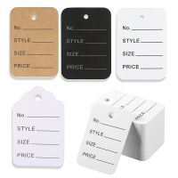 【YF】 Papel Preço Tags para Jóias DIY de Varejo Tags Roupas Artesanais Tamanho Loja Pendurar 100pcs por lote 35x5cm