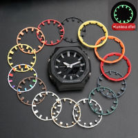 For Casio ga2100 ga 2100 2110 GA-2100 Watch Modifiy DIY Accessories Luminous Watch Dial Supporter Watch Lume Dial Scale Ring