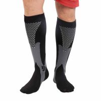 Compression Socks Marathon Basketball Outdoor Sports Compress Nylon Cool Men Women Pressure Stockings