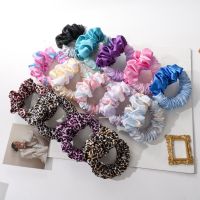 DFCV น่ารักค่ะ หอมหวาน ลำไส้ใหญ่ Scrunchies สไตล์เกาหลี แหวนผมสาว พิมพ์ Scrunchies ผมดอกไม้ อุปกรณ์ผมหญิง เชือกผมยางยืด นอนดัดผมเหล็ก แหวนดัดผม