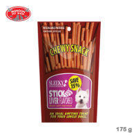 [MANOON] SLEEKY Chewy Stick Liver Flavored รสตับ ขนาด 175 กรัม(แบบแท่ง)