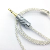 RY-c11 1.2m DIY Replacement Cable 3.5mm Silver plated Upgraded Wire 4 strand wire cable For Repair DIY HIFI earphone cable