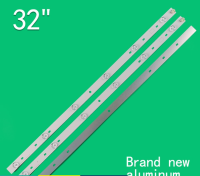 แถบไฟ LED ไฟด้านหลังทีวี6ดวง32นิ้ว32นิ้วสำหรับ32P1400VM 32P2400VM 32P1300VM P1300 SVT320AF5 3ชิ้น