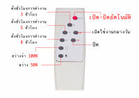 12.12ถูกที่สุด โปรแรง FLASH SALE รีโมท โซล่าเซลล์ JD-8810 - JD-8200 โคมไฟสปอตไลท์(เฉพาะรีโมทนะค่ะ)