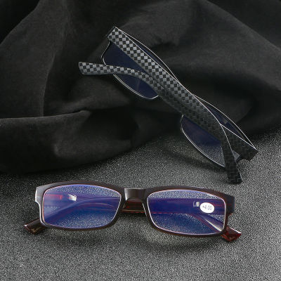 Fashion Anti Blue Reading Glasses Eyeglasses Non Spherical 12 Layer Coated Lens Reader for Men Women +1.0 +1.5 +2.0 +2.5 +3.0 +3.5+4.0