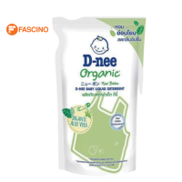 D-NEE New Born ผลิตภัณฑ์ซักผ้าเด็ก สูตร Organic Aloe Vera ชนิดถุงเติม (600ml.)