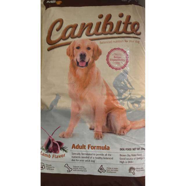 Canibite Lamb Adult 20 Kg Dog Food Makanan Anjing Lazada Indonesia