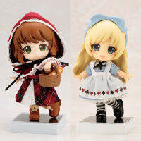 Ob11อลิซตัวต่อตุ๊กตาข้อต่อแบบเบ้าการ์ตูนน่ารัก1/12 Bjd Nendoroid ตุ๊กตาของเล่นเด็กผู้หญิงชุด DIY ของเล่นฟิกเกอร์ภาพยนต์ของขวัญเด็ก