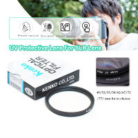 Kenko UV Filter ฟิลเตอร์ UV ฟิลเตอร์ใส ฟิลเตอร์ป้องกันหน้าเลนส์และแสงUV Kenko UV Filter For   Pentax Canon Nikon Sony Olympus 49/52/55/58/62/67/72/77mm B56