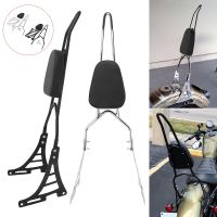 Motorcycle Black Chrome Detachable Rear Passenger Sissy Bar Backrest For Harley Sportster XL 1200 883 X48 2004-2023