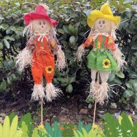 [COD] Scarecrow Ornament Decoration Puppet Props Haunted