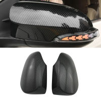 for PRIUS C AQUA ABS Carbon Fiber Car Exterior Rearview Mirror Cover Wing Mirror Covers Caps