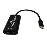 4K 1080P Video Converter Type-C USB 2.0 Audio Video Capture Card HDMI-compatible Video Game Grabber Recording for Computer Phone Adapters Cables