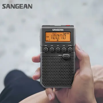 Sangean PR-D19BK FM Stereo/AM Digital Tuning Portable Radio with