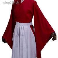 Cosplay clothing✑✥♘Rurouni Kenshin Himura Kenshin draws the COS kimono Kendo uniform COSplay costume