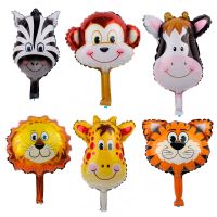 【CC】 6pcs/set Foil Balloons Helium Animals Baby Decoration Kids