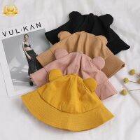 COD DSGTREYTTRYUII Bucket hat with bear ears (with funny tail)Khaki/pink/khaki/black Beautiful sun shade suitable for various face shapesFour seasons YDEA