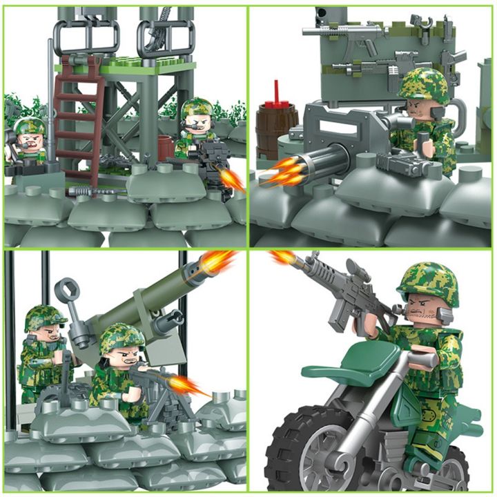 เลโก้ตำรวจพิเศษชุดของเล่นตุ๊กตาของเล่นเลโก้อิฐของเล่นชุดตำรวจเมืองกองโจรทหารกองกำลังสร้างบล็อก-3-years-ขึ้นไปของเล่นเด็กเข้ากันได้กับทุกยี่ห้อ