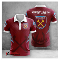 West Ham United F.C 2023 Latest Personalized Sub Customization High Quality Polo Shirt (Contact Online for Free Customization)-NO.HSHJ549S