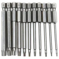 11Pcs 75mm S2 Steel Hex Torx Head Drill Screwdriver Set Bits Hand Tools Screw Driver Screwdrivers Kit