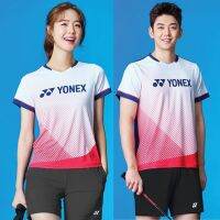 Victor YONEX Han edition of the new yy feather suit suit men and women volleyball movement speed dry table tennis coat short sleeve breathable group-buying lettering