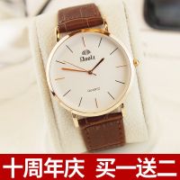 Ins style exam watch girls simple female watch quartz male student college entrance examination junior high school temperament couple style pair 【JYUE】