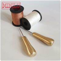 80Meter/Roll Shoe Repairing Nylon Thread Durable Copper Awl Leather Handycraft DIY Tool Sewing Accessories High Load Bearing