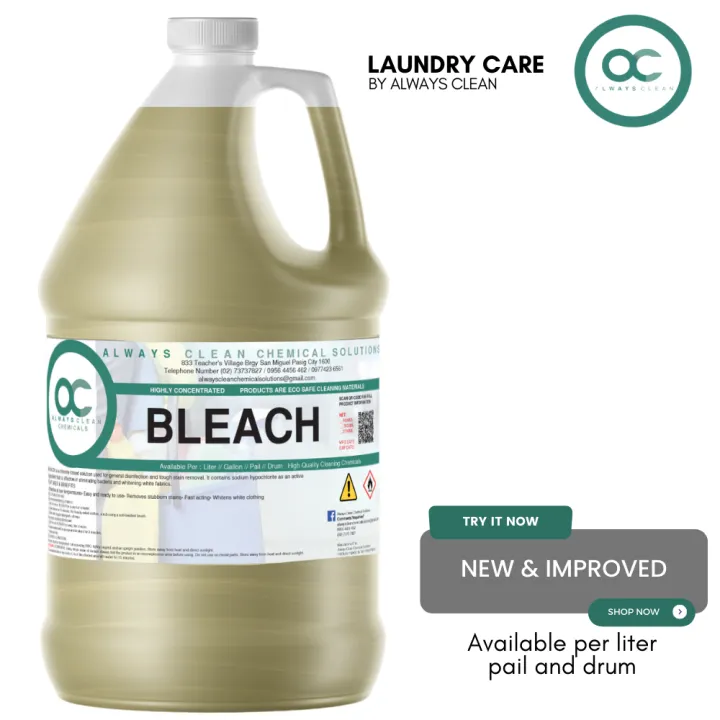 LIQUID BLEACH 1 GALLON Lazada PH