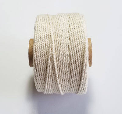 100 Natural cotton rope twine cords 80mroll tag hang handmade accessory DIY