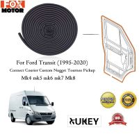 D shape 10M Car Door Seal Strip EPDM Rubber Soundproof Car Seal For Ford Transit Tourneo Connect Courier Custom mk2 mk6 mk7 Mk8 Decorative Door Stops