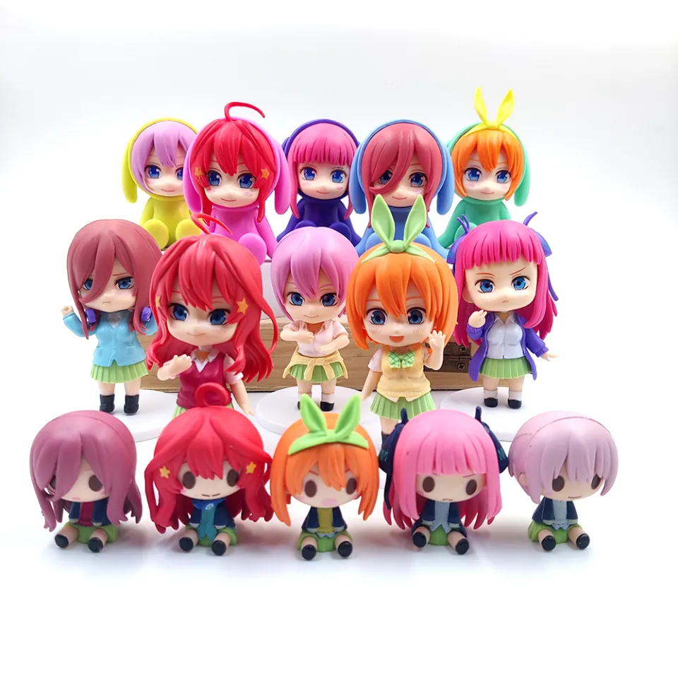 The Quintessential Quintuplets 5toubun no hanayome Nakano Itsuki Nino  Japanese Anime Figure Toy Game PVC Action Figure model - AliExpress