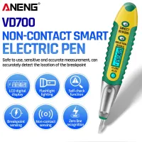 VD700 Digital Test Tester Electrical Voltage Detector Display Screwdriver AC/DC 12-250V for Electrician Tools