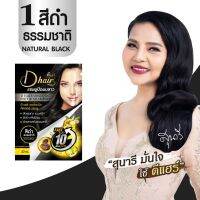 **พร้อมส่ง** ดีแฮร์ DHAIR แชมพูปิดผมขาว ปิดหงอก สารสกัดจากธรรมชาติ100% ปิดผมขาวใน10 นาที กลิ่นไม่ฉุน ขนาด 30ML