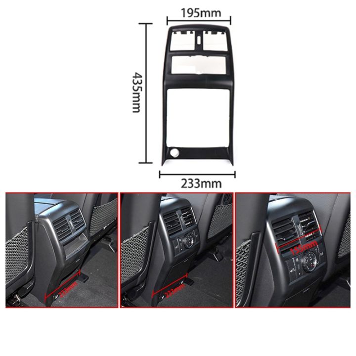 a1666807003-car-rear-conditioning-air-vent-frame-panel-trim-for-mercedes-benz-w166-w292-2012-2019-166-680-7003-9051