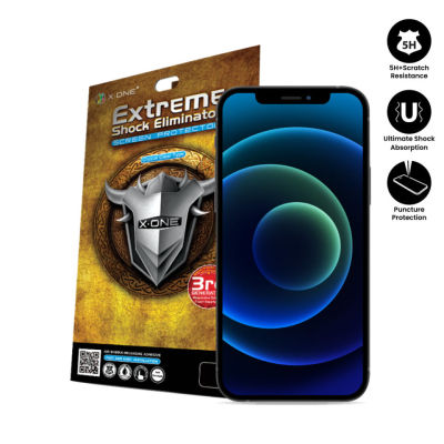 IPhone 12 Pro ( 6.1 ") X-One Extreme Shock Eliminator ( 3rd 3) Clear Screen Protector