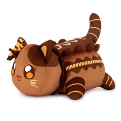 ใหม่ Meaphmau ตุ๊กตาผ้ากำมะหยี่ Aphmau Mee Meow ตุ๊กตาหนานุ่มเบอร์เกอร์ขนมปังยูนิคอร์นอาหารแมวของขวัญหมอนพูเชียร์