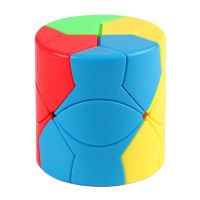 Fanxin Redi Barrel Cube 3x3x3 Stickerless Strange-Shape Magic Cube Interest Magic Cube Learning Educational Puzzle Birthday Toys Brain Teasers