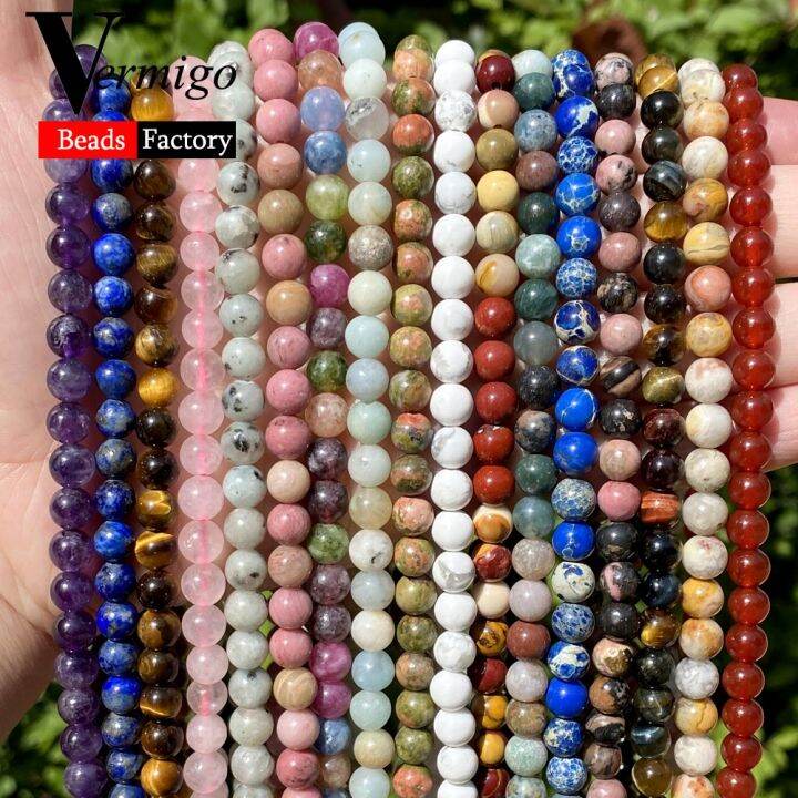 42-style-natural-stone-beads-4-6-8-10mm-lava-amazonite-agates-amethysts-turuoqises-round-beads-for-jewelry-making-diy-bracelets