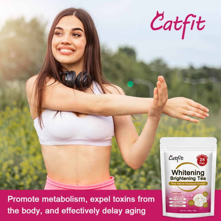 catfit-nature-weight-loss-whitening-tea-belly-fat-detox-sleep-help-beauty-tea-ผลิตภัณฑ์ดูแลผิว