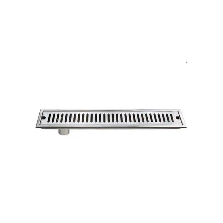 Linear Shower Drain Floor Trench Drain Stainless Steel Removable Cover