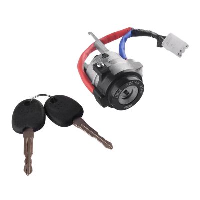 1 Piece 81910-3XA00 Car Ignition Cylinder Lock Switch with 2 Key Replacement Parts Accessories for Hyundai Elantra 2011-2015 Ignite Lock Cylinder 819103XA00