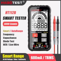 ZZOOI HABOTEST HT112B Digital Smart Multimeter Professional True RMS Auto Range 600V Voltmeter Ammeter Ohm Hz Capacitance DDM Meter