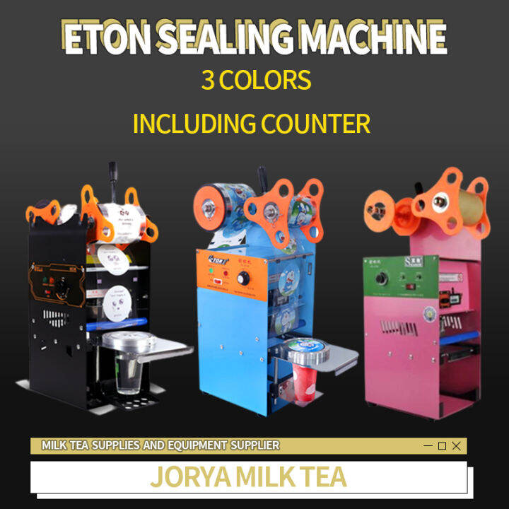 Verly 802F Heavy Manual Sealing Machine Sealer Milk Tea Cup Juice Cup