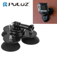 PULUZ สามเหลี่ยมคัพ Gopro Universal Mount พร้อมสกรูสำหรับ Gopro HERO 10สีดำ GoPro9 Hero8 Hero7 HERO6 5 5 4เซสชันสำหรับ Xiaoyi และกล้องอื่นๆ